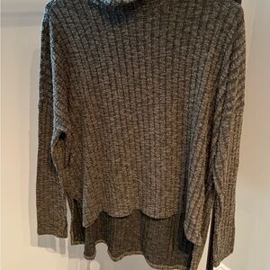 American Eagle Outfitters Green Cowl Neck Sweater